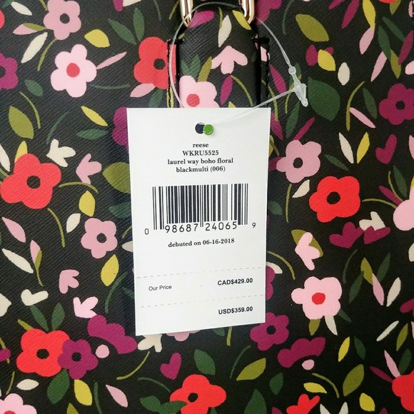 Kate Spade Bags Salekate Spade Laurel Way Boho Floral Handbag Poshmark